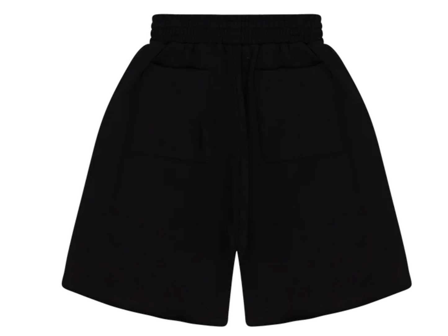 Sp5der OG Web V2 Rhinestone Shorts Black