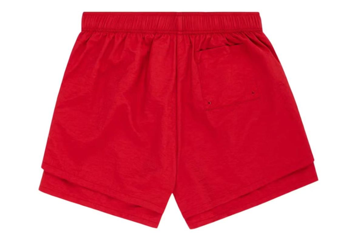 Sp5der Beluga Double Layer Short Red