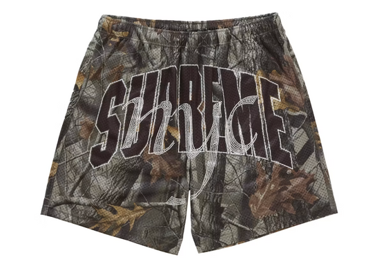Supreme Rhinestone Mesh Short Realtree Hardwoods Camo