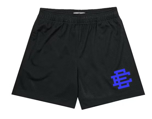 Eric Emanuel EE Basic/Core Short (SS22) Black/Royal