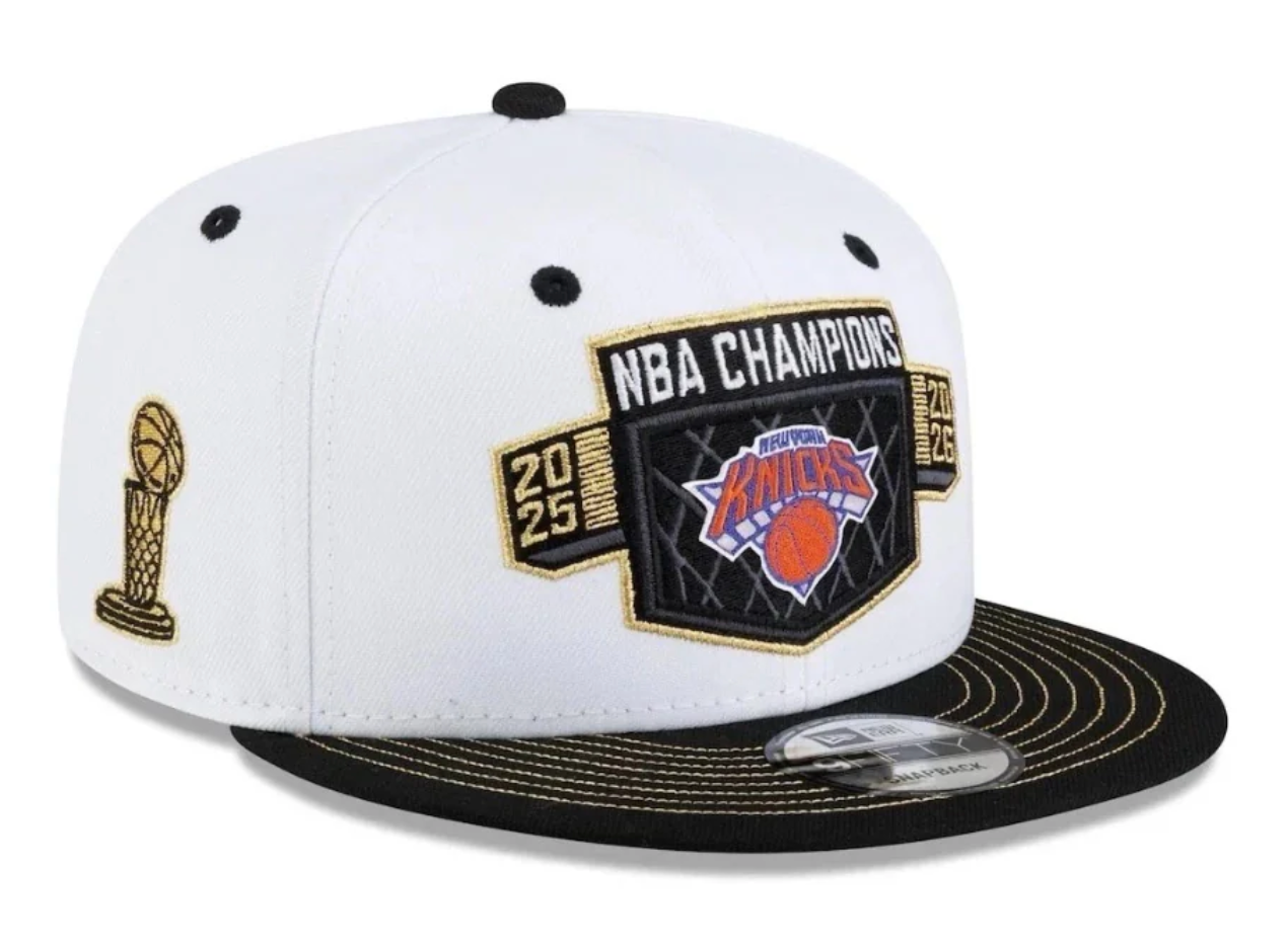 New York Knicks New Era NBA 2026 Champions 9FIFTY Locker Room Hat