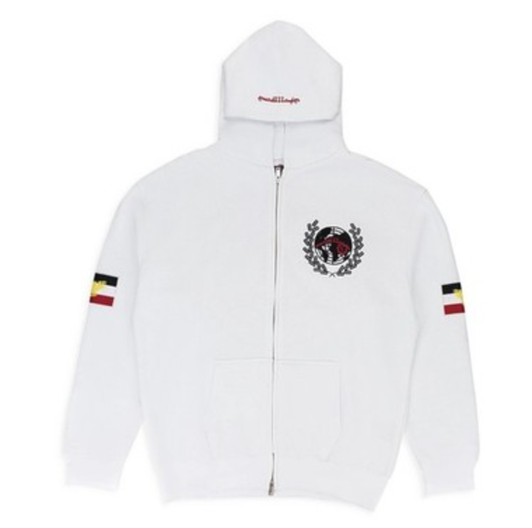 Murd333r.Fm White Peacemaker 2 Hoodie White