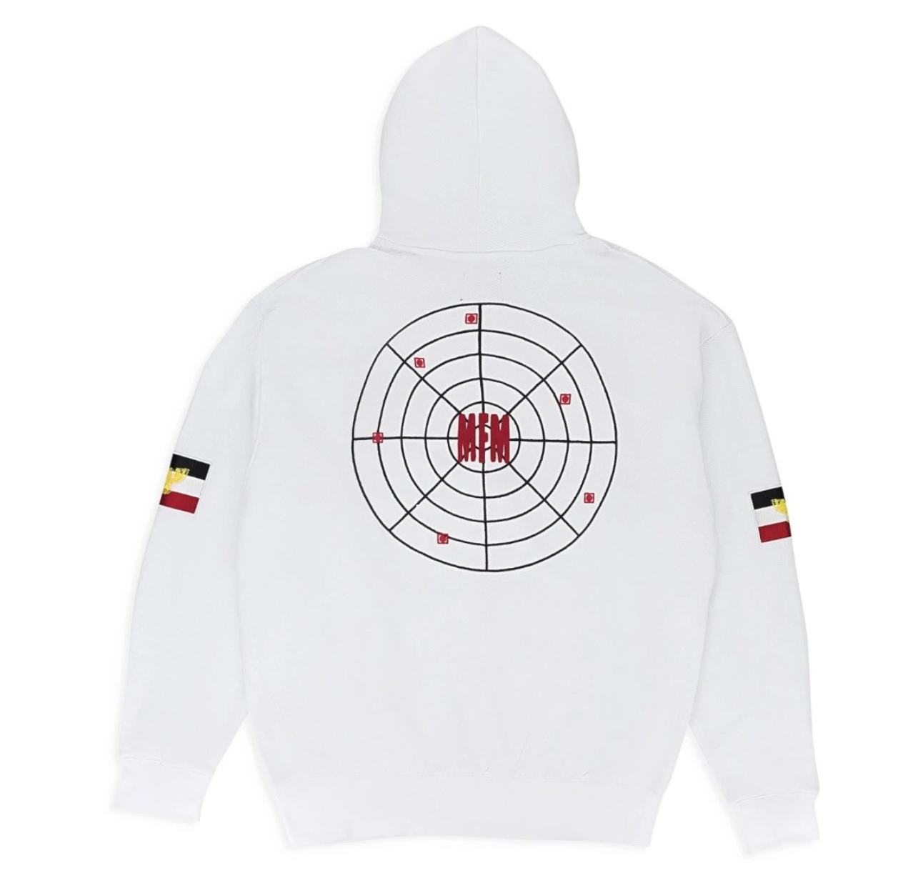 Murd333r.Fm White Peacemaker 2 Hoodie White