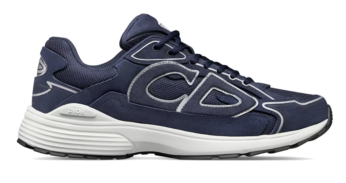 Dior B30 Navy Blue Suede