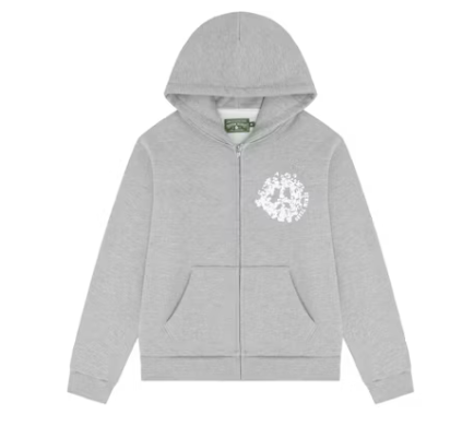 Denim Tears Denim University Zip Hoodie Sweatsuit Grey