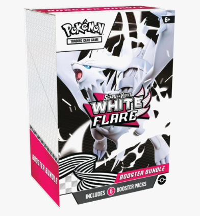 Pokemon White Flare Booster Bundle - SV: White Flare (WHT)