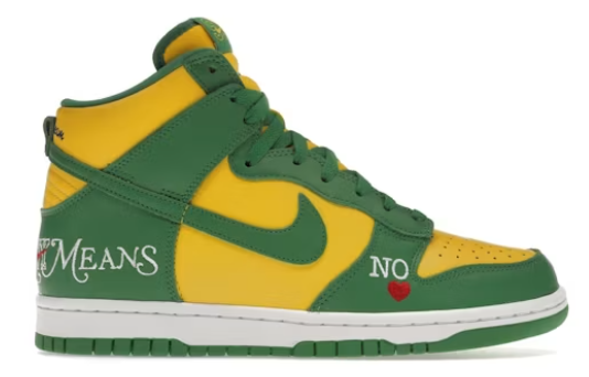 Nike SB Dunk High Supreme By Any Means Brazil