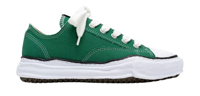Maison Mihara Yasuhiro Peterson OG Sole Canvas Low CL Green