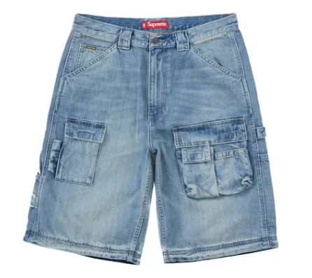 Supreme Zip-Off Utility Pant Shorts (FW25) Indigo