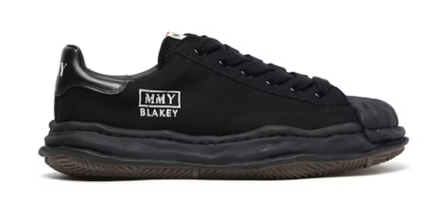 Maison Mihara Yasuhiro Blakey OG Sole Canvas Low Black