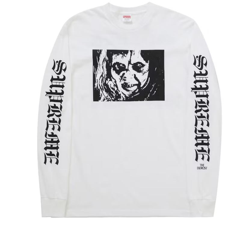 Supreme The Exorcist Mother L/S Tee White
