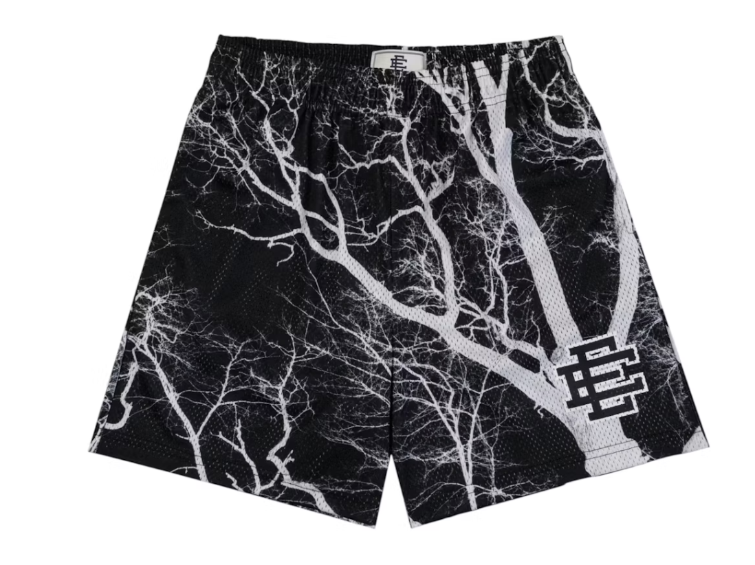 Eric Emanuel EE Basic/Core Print Short Black/White/Black