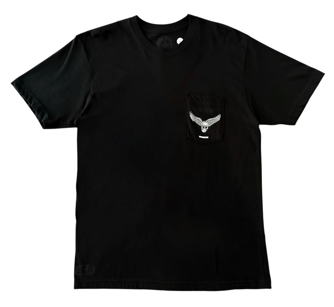 Chrome Hearts Foti Yungblud Aerosmith Short Sleeve Tee Shirt Black