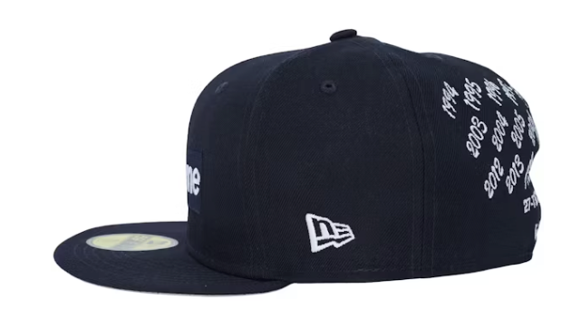 Supreme Champions Box Logo New Era Navy