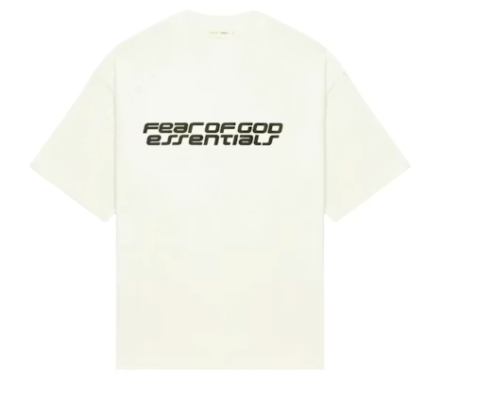 Fear of God Essentials 90's Short Sleeve Tee Ivory