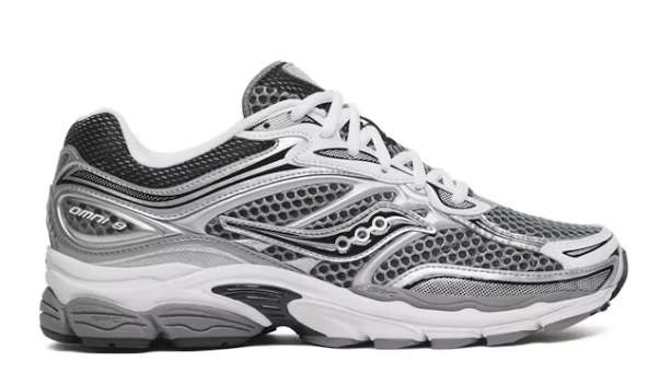 Saucony ProGrid Omni 9 Grey Silver Black