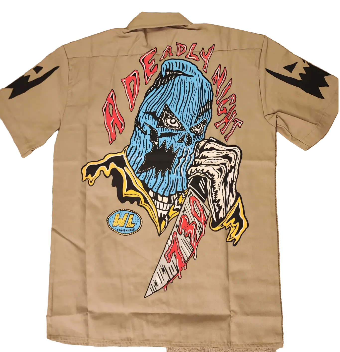 Warren Lotas x Asspizza - A Deadly Night Dickies Button Up