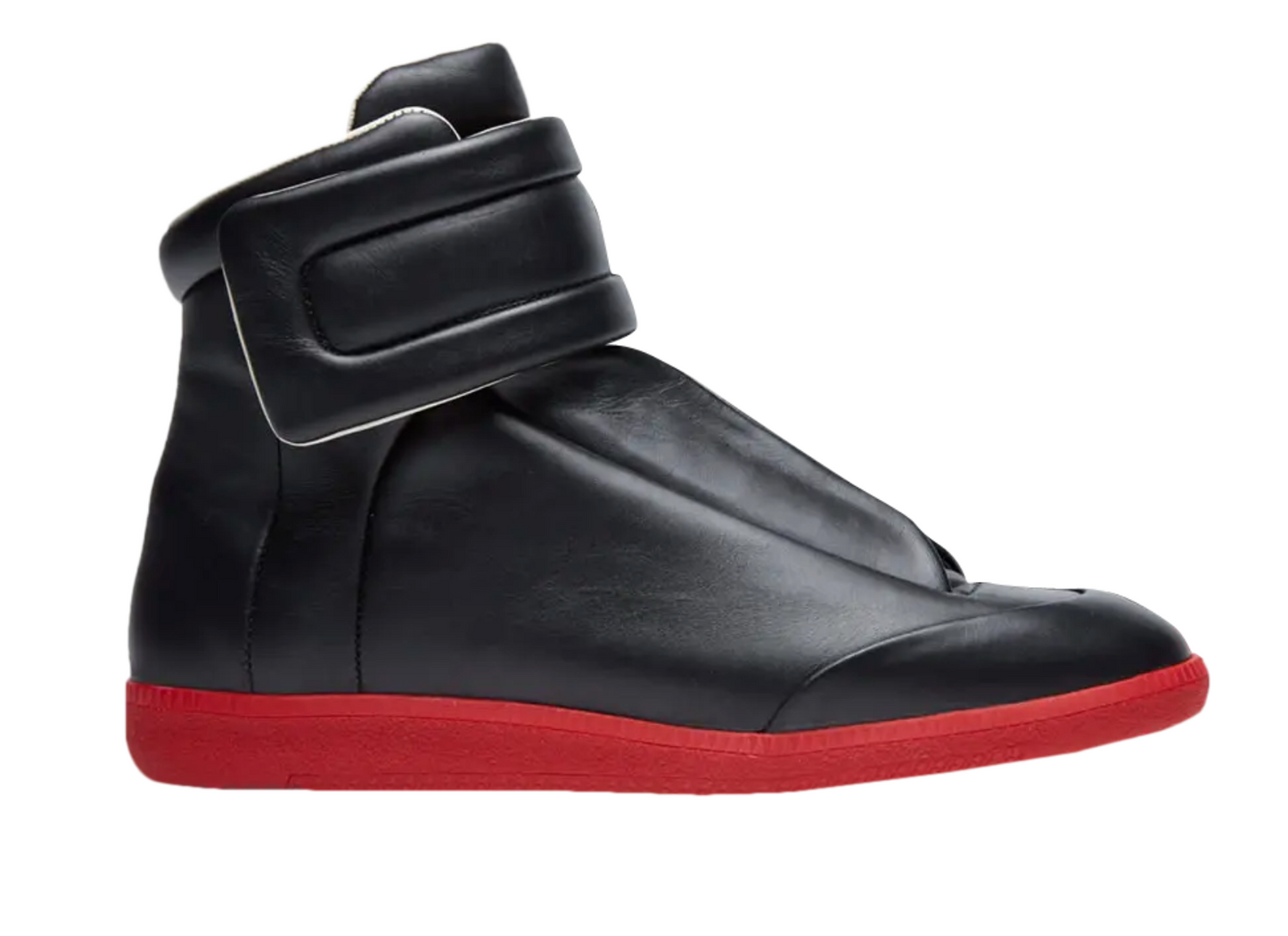 Maison Margiela Future High Black Red Sole