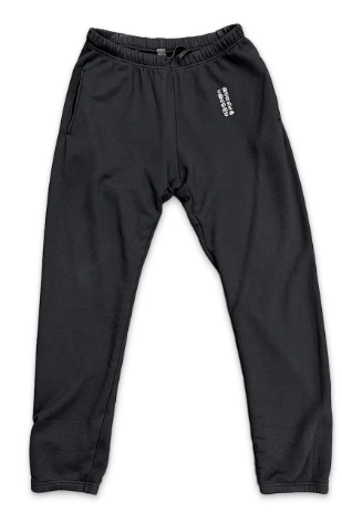 Chrome Hearts Y Not Eyechart Logo Sweatpants Black