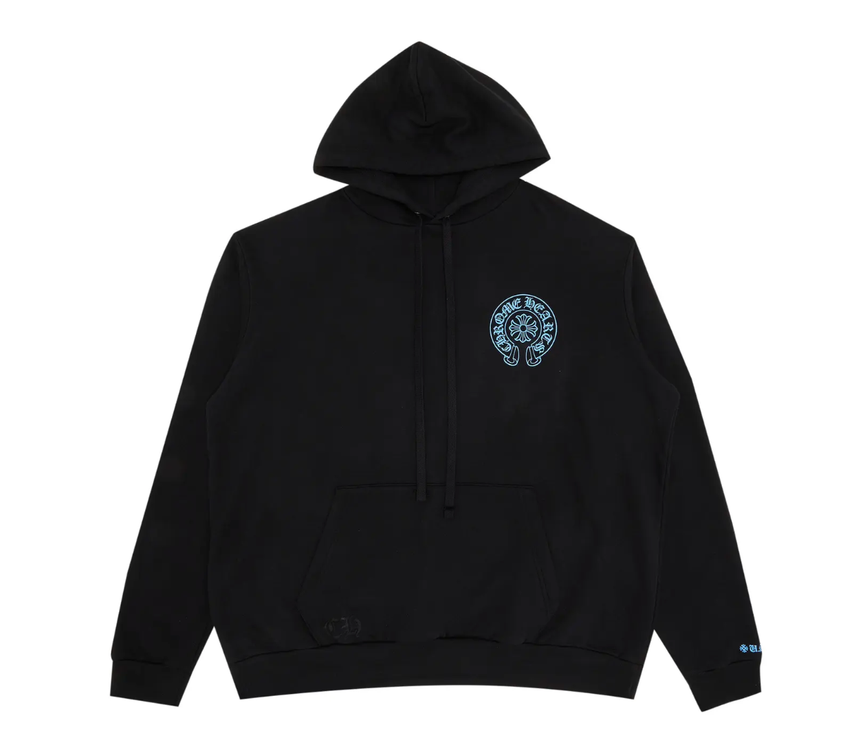 Chrome Hearts Online Exclusive Hoodie Black/Blue