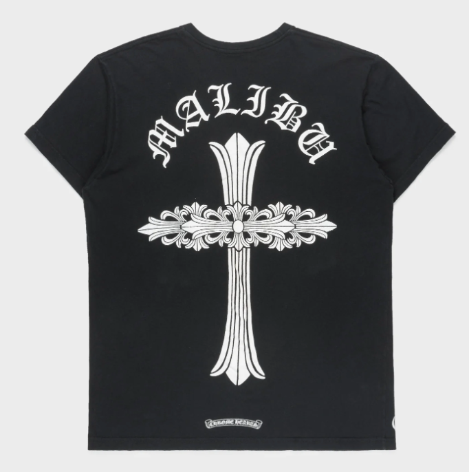 Chrome Hearts Malibu Cross T-Shirt Black