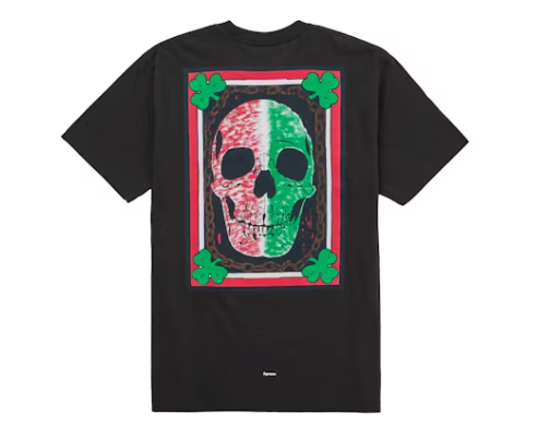 Supreme Mike Kelley Banner Tee Black