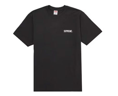 Supreme Mike Kelley Banner Tee Black