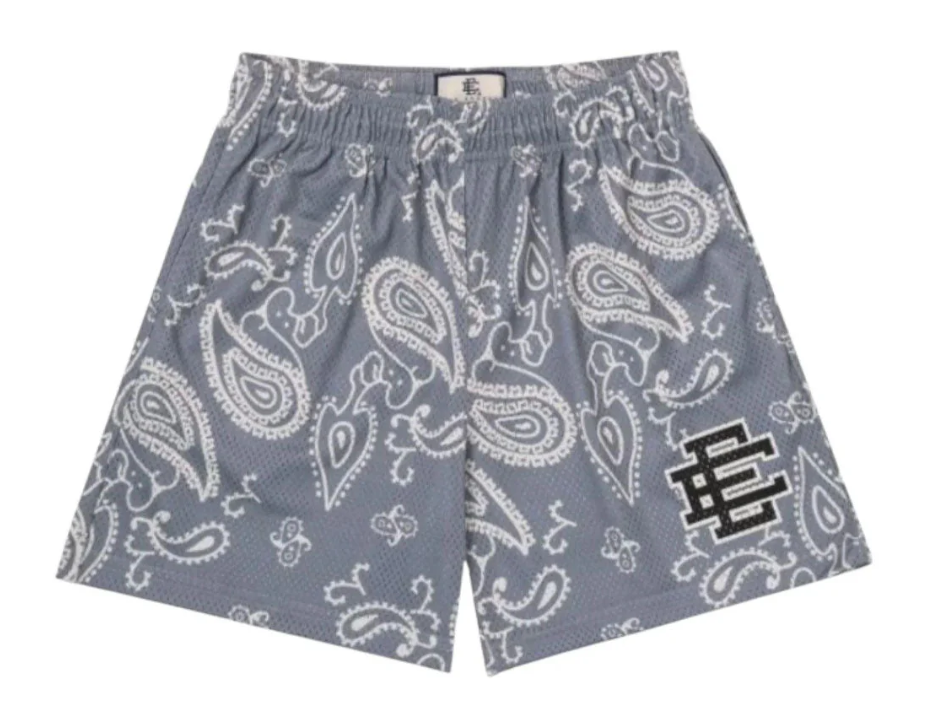 Eric Emanuel EE Basic/Core Short Grey Paisley