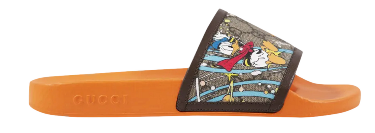 Disney x Gucci Pool Slide Pursuit Donald Duck