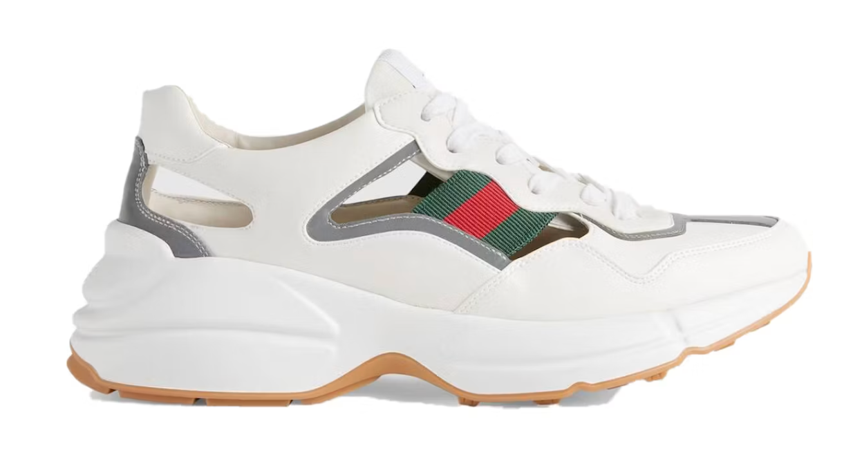 Gucci Rython Cut Out White