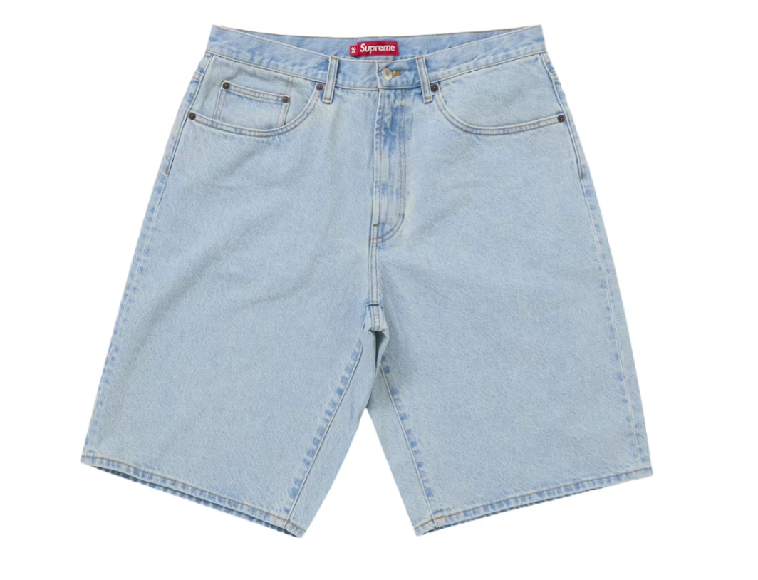 Supreme Baggy Denim Short (SS25) Light Indigo