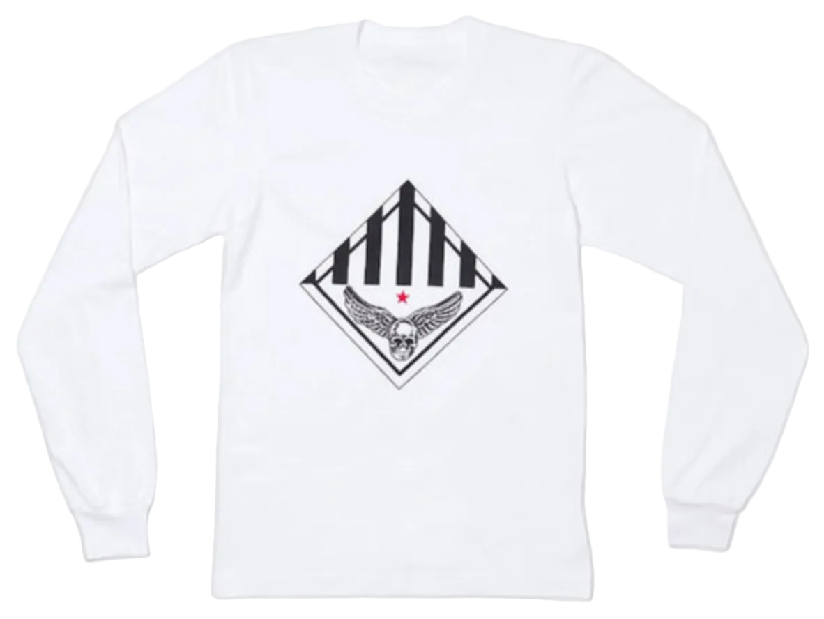 Chrome Hearts Foti Wings Long-Sleeve T-Shirt White