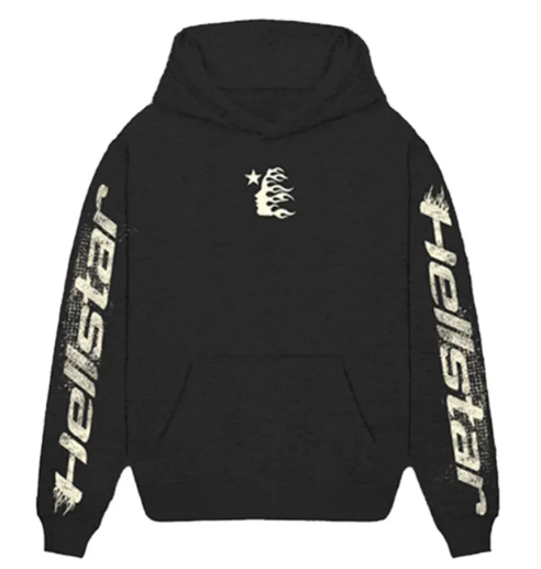 Hellstar Speed Hoodie Black/White (Overseas Exclusive 2023)