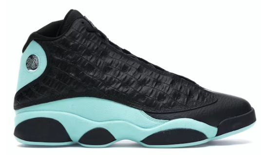 Jordan 13 Retro Black Island Green