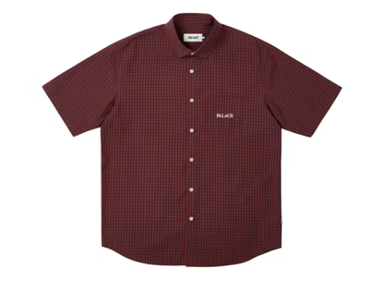 Palace Standard Check Shirt Red