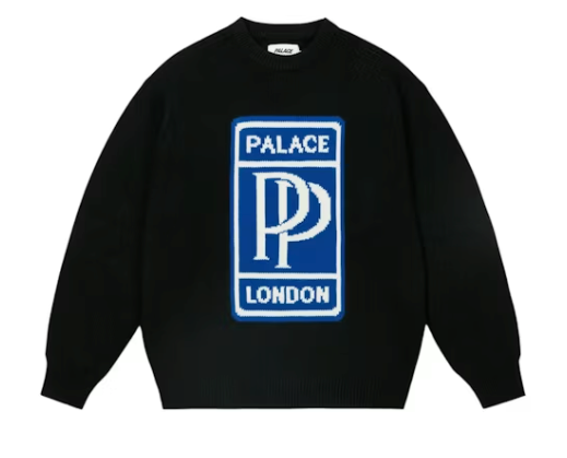 Palace PP Knit Sweater Black