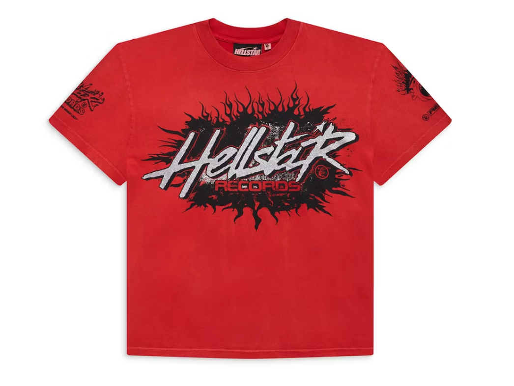 Hellstar Records T-Shirt Red