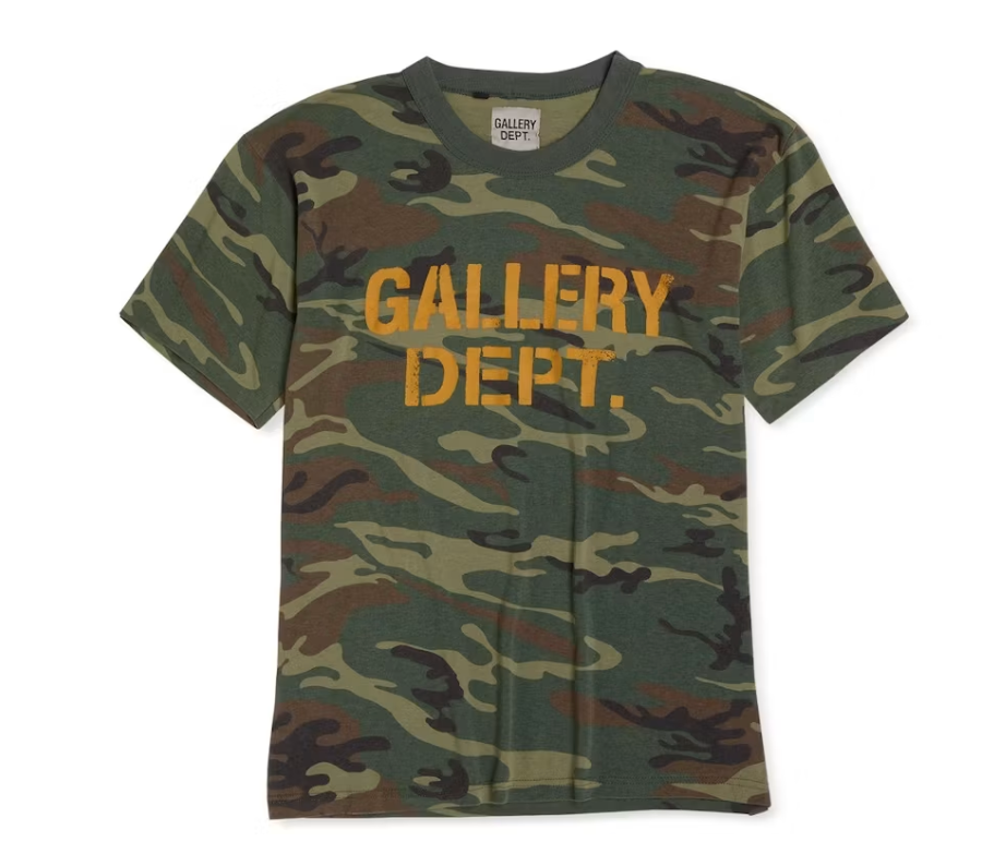 Gallery Dept. Fatigue Logo T-shirt Camo