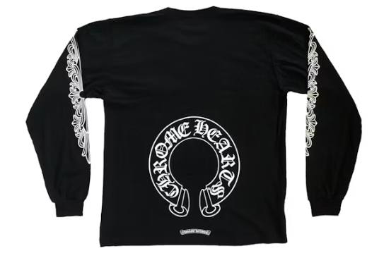 Chrome Hearts Horse Shoe L/S T-shirt Black