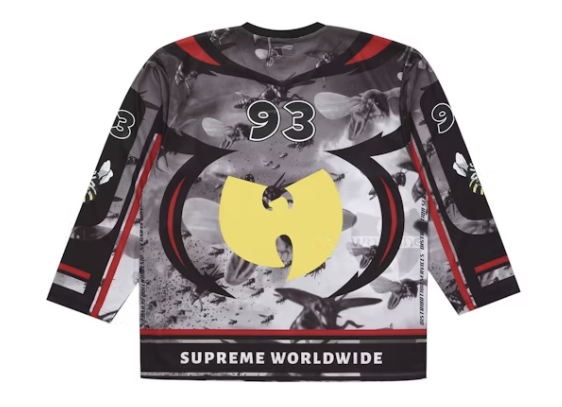 Supreme Wu-Tang Clan Hockey Jersey Black