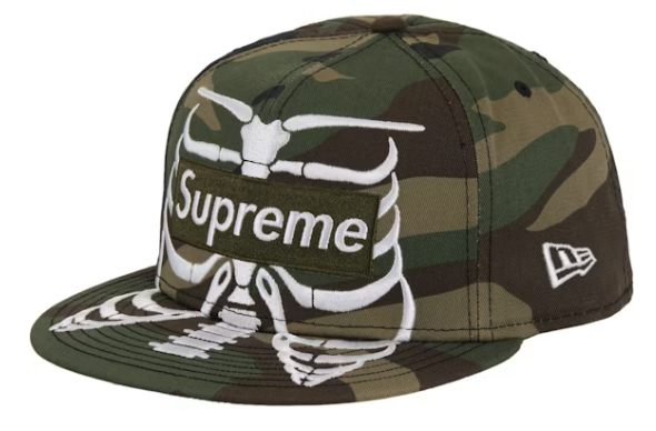 Supreme Bones Box Logo New Era 59Fifty Cap Camo