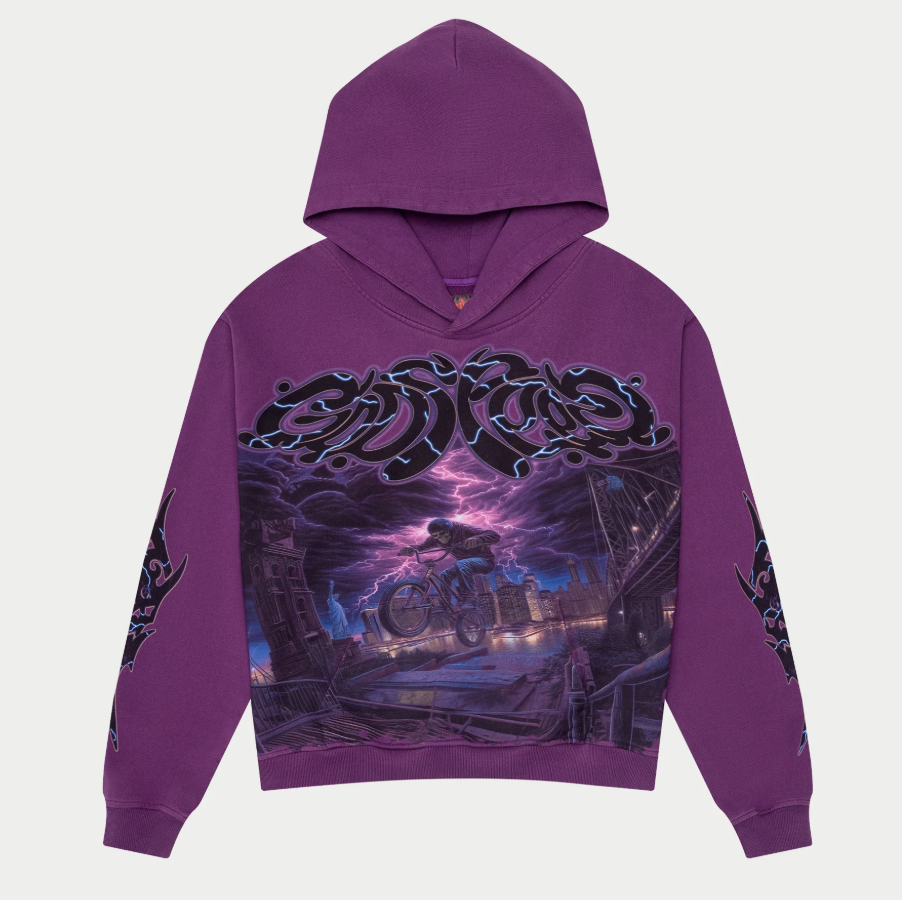 Godspeed B.M.X Hoodie Purple