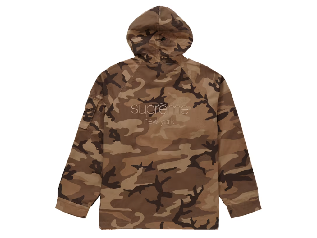 Supreme Cotton Field Jacket Brown Woodland Camo