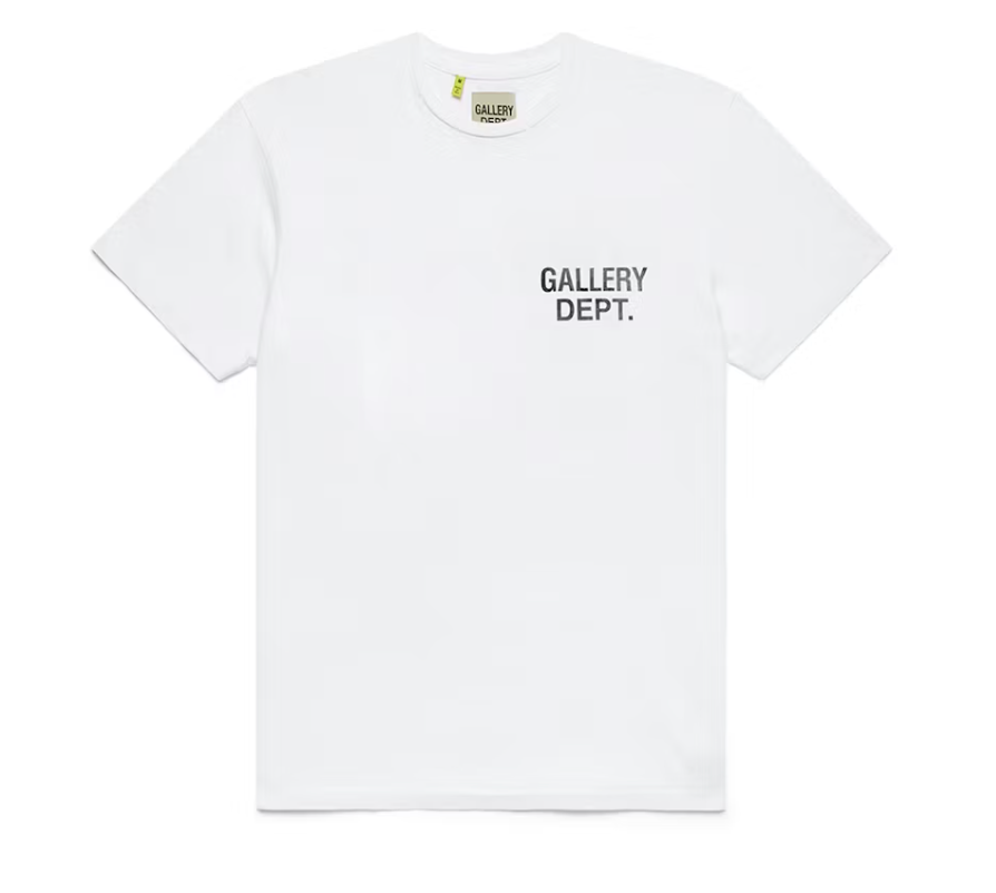 Gallery Dept. Souvenir T-Shirt White Black