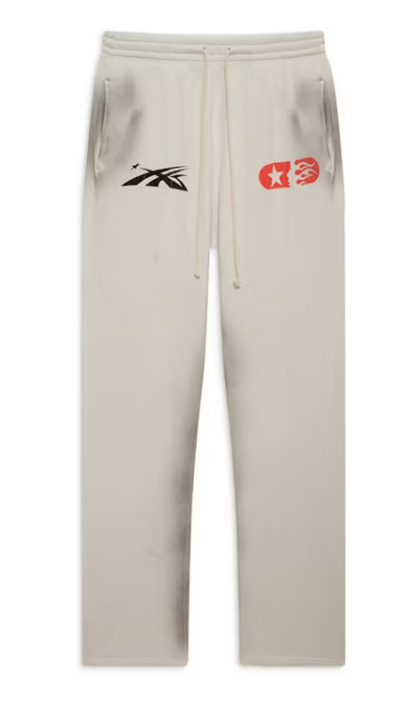 Hellstar If You Dont Like Us Beat Us Sweatpants White