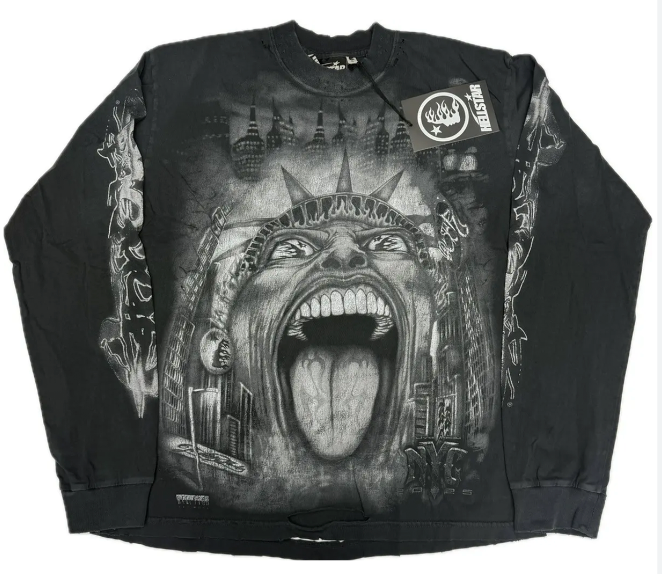 Hellstar Liberty Long Sleeve T-Shirt