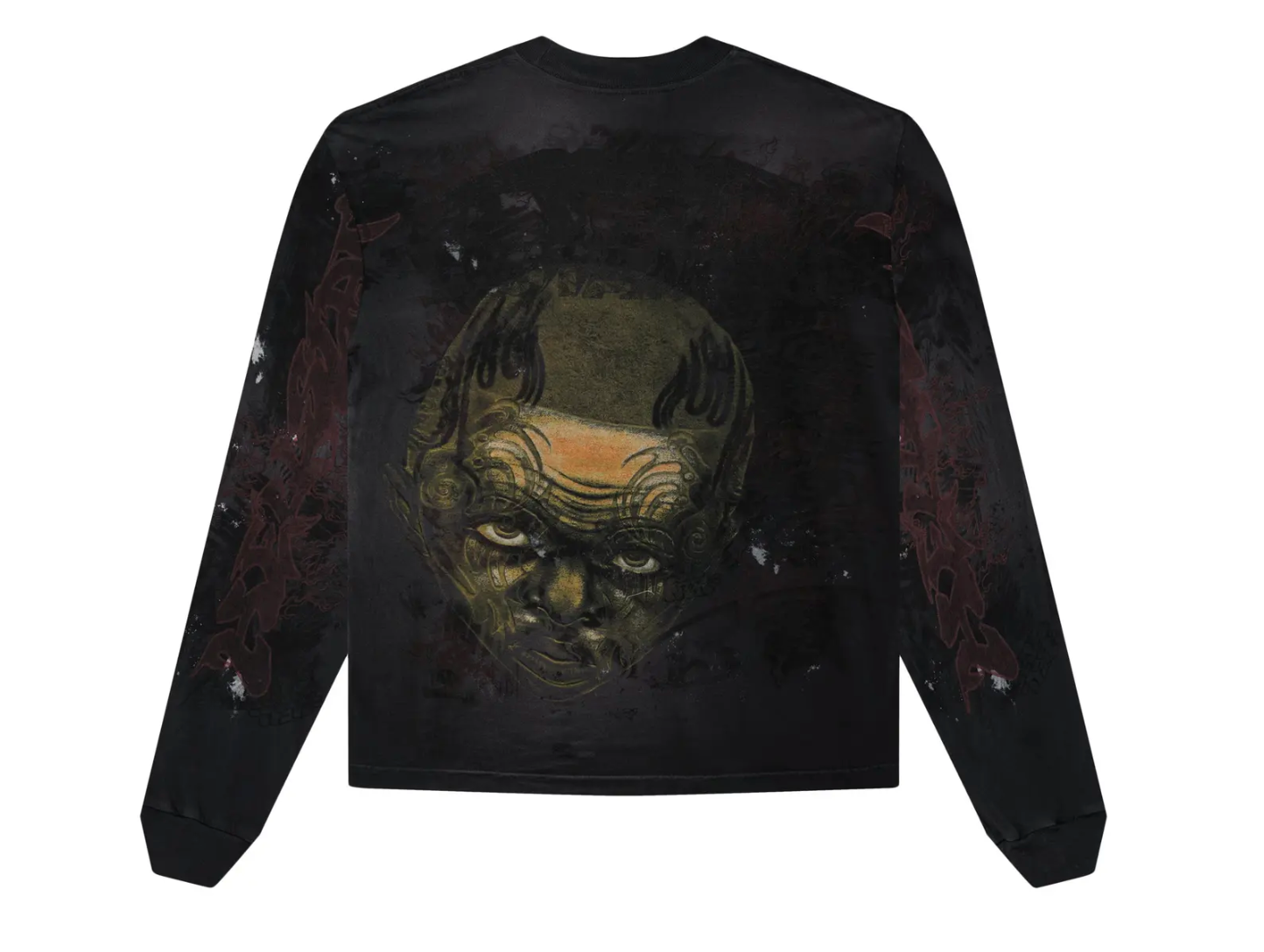Hellstar Graffiti Long-Sleeve Black
