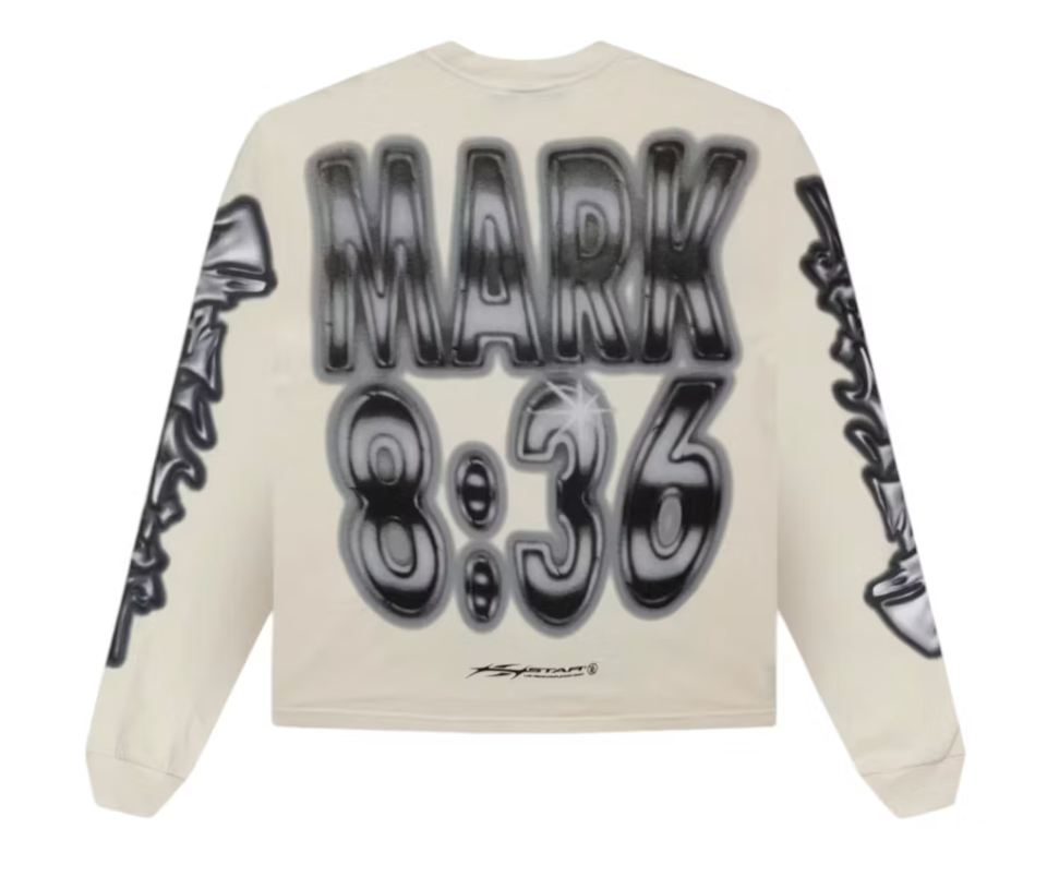 Hellstar Mark Longsleeve White