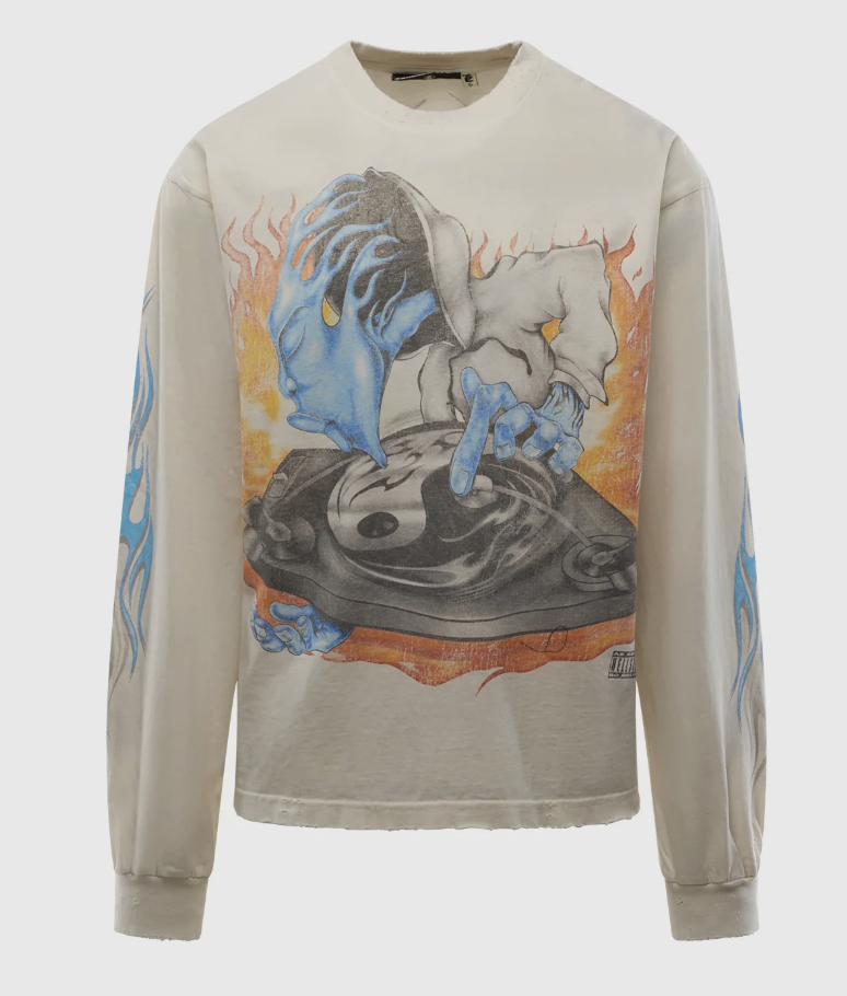 Hellstar DJ Reverse Long Sleeve T-shirt