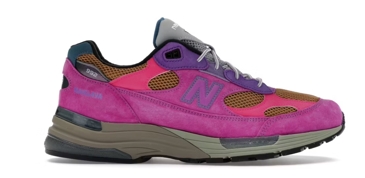 New Balance 992 MiUSA Action Bronson Digitalis Purpurea